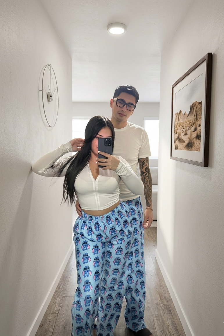 Pack duo pantalon de stich